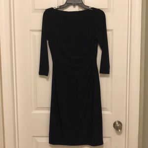 Navy mid sleeve Ralph Lauren dress